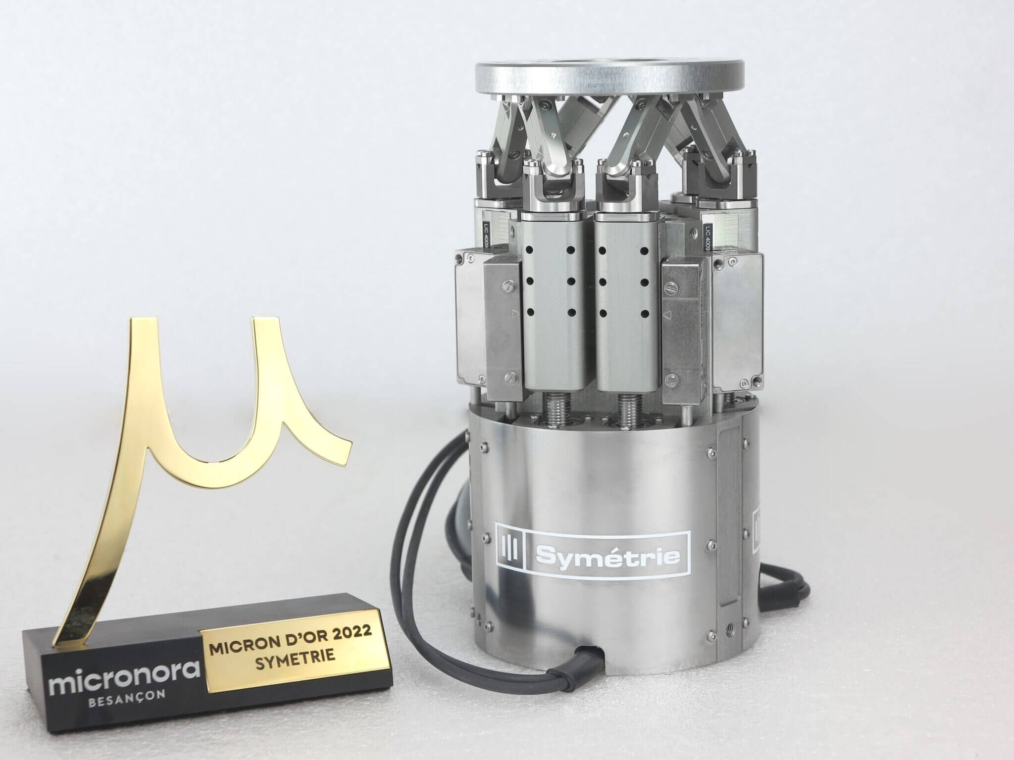 SYMETRIE MAUKA hexapod gold micron at micronora